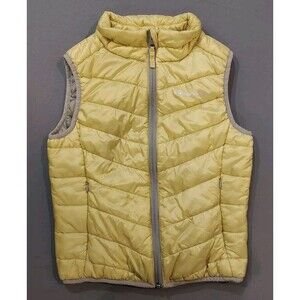 Eddie Bauer Vest Kids 8 Vest Puffer Quilted Full Zip Pockets Mock Neck Outerwear